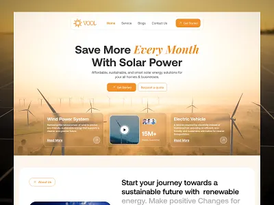 Solar Energy Website UI/UX Design solar solar agency website solar app solar app design solar business website solar company website solar energy website solar installation website solar landing page solar panel solar panel site solar panel website solar web design solar web ui solar website solar website design solar website dribbble solar website ui website solar