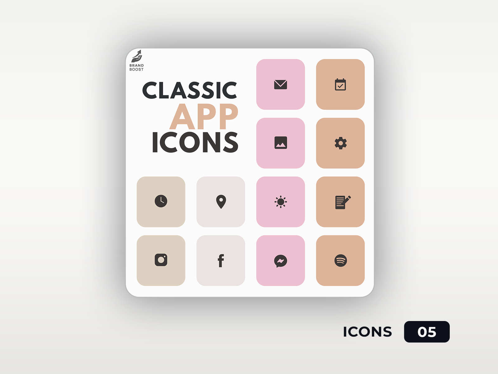 Boardroom Ready – Professional Business Icon Set graphic design