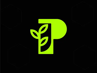Organic P Letter Logo 3d 3d logo agriculture logo apps logo brand identity branding eco friendly logo elegant design farming logo graphic design green logo herbal logo leaf logo logo minimal logo minimalist logo monogram logo nursery logo organic logo p letter logo