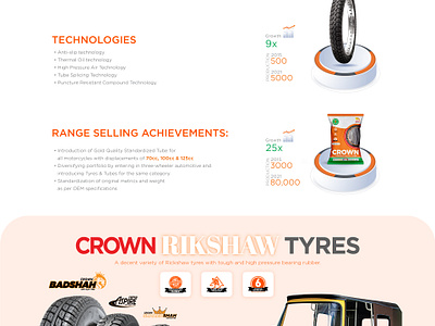 Crown Tyres Concept branding graphic design motion graphics ui