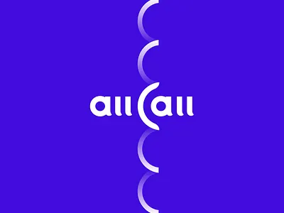 AllCall 247 allcall branding call calling cell creative logo minimal phone service