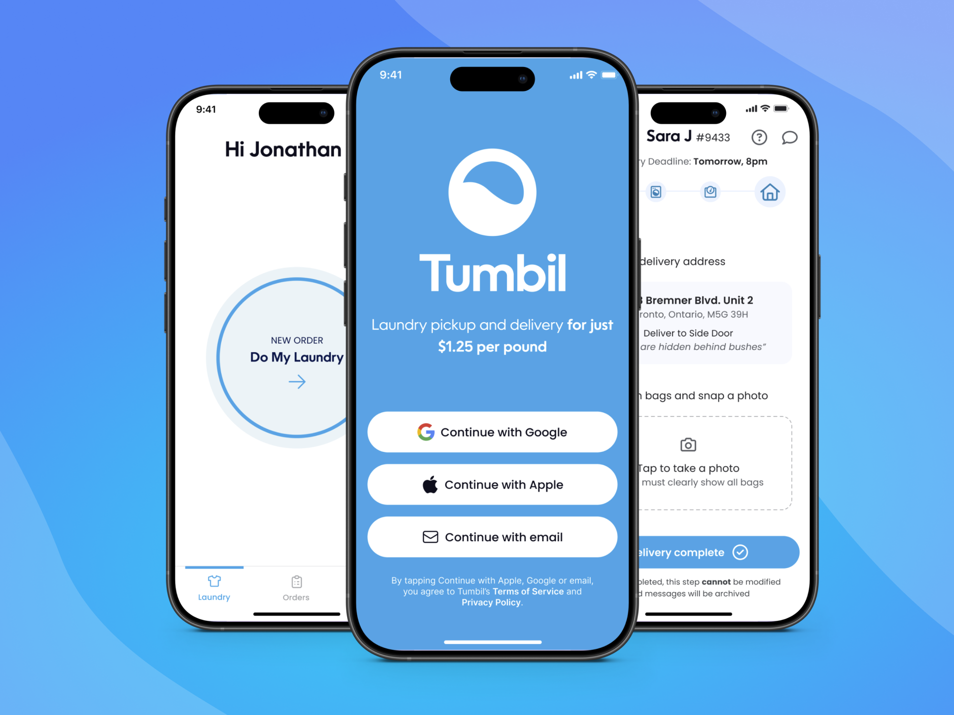 Tumbil – Laundry Marketplace App app branding design laundry logo ui ux vector