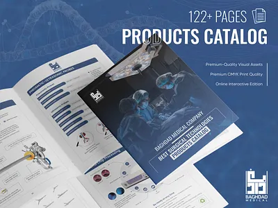 Product Catalog Design accessories booklet design brochure catalog catalog design catalogue catalogue design clinic digital product ebook graphic design healthcare healthcare product hospital indesign medical equipment product book product catalog product portfolio workbook design