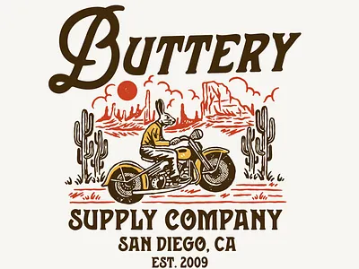 Graphics for Buttery Racing artwork branding graphic design illustration merchandise t shirt vintage vintage design vintage motorcycle