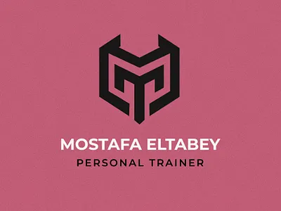 Modern Monogram Logo for Personal Trainer branding concept art creative design design graphic design illustration logo monogram logo vector