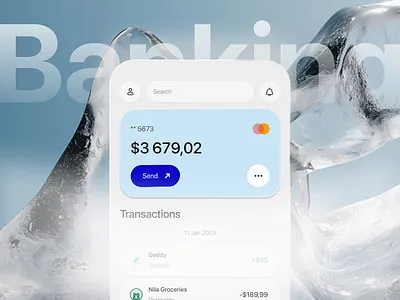Banking app app b2c bank design fintech product ui