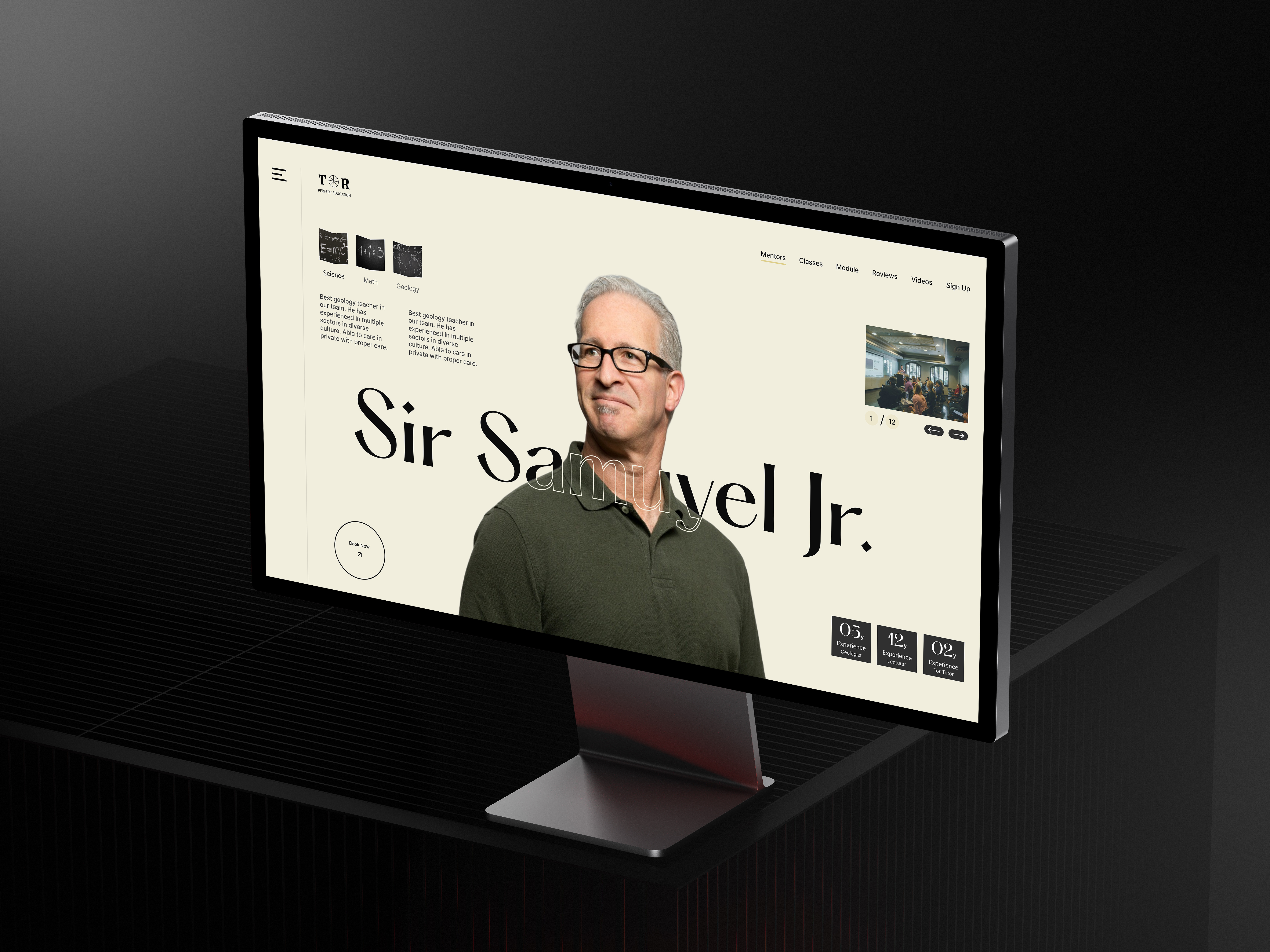 Example of Full Website UI UX Design