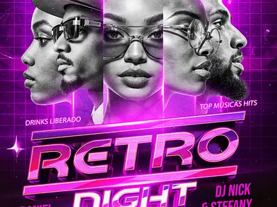 Flyer Premium artdirection branding eventdesign eventposter flyer flyerdesign graphicdesign neondesign nightclub posterdesign visualdesign