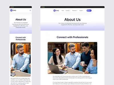 Saify — AI Marketing SaaS Website Design agency ai ai website business clean email landing page lead generation marketing marketing tool marketing website minimal saas saas website startup ui ux web design website website design