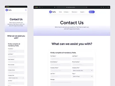 Saify — AI Marketing SaaS Website Design agency ai ai website business clean email landing page lead generation marketing marketing tool marketing website minimal saas saas website startup ui ux web design website website design