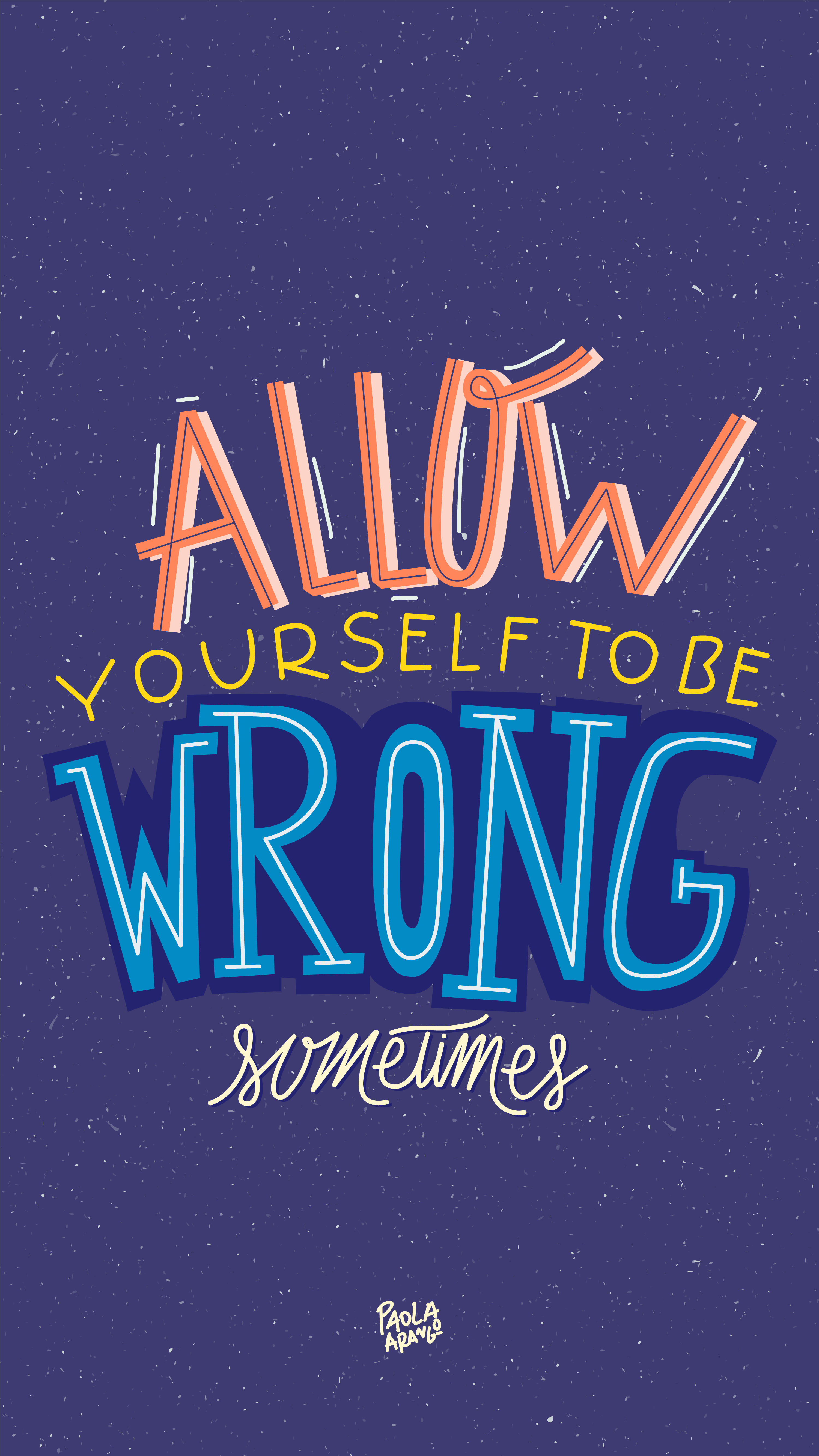 lettering
