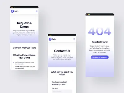 Saify — AI Marketing SaaS Website Design agency ai ai website business clean email landing page lead generation marketing marketing tool marketing website minimal saas saas website startup ui ux web design website website design