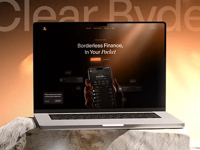 Landing Pages Tirra — Borderless Finance, In Your Pocket app bitcoin branding crypto etherium exchange fintech illustration investing landing pages ui