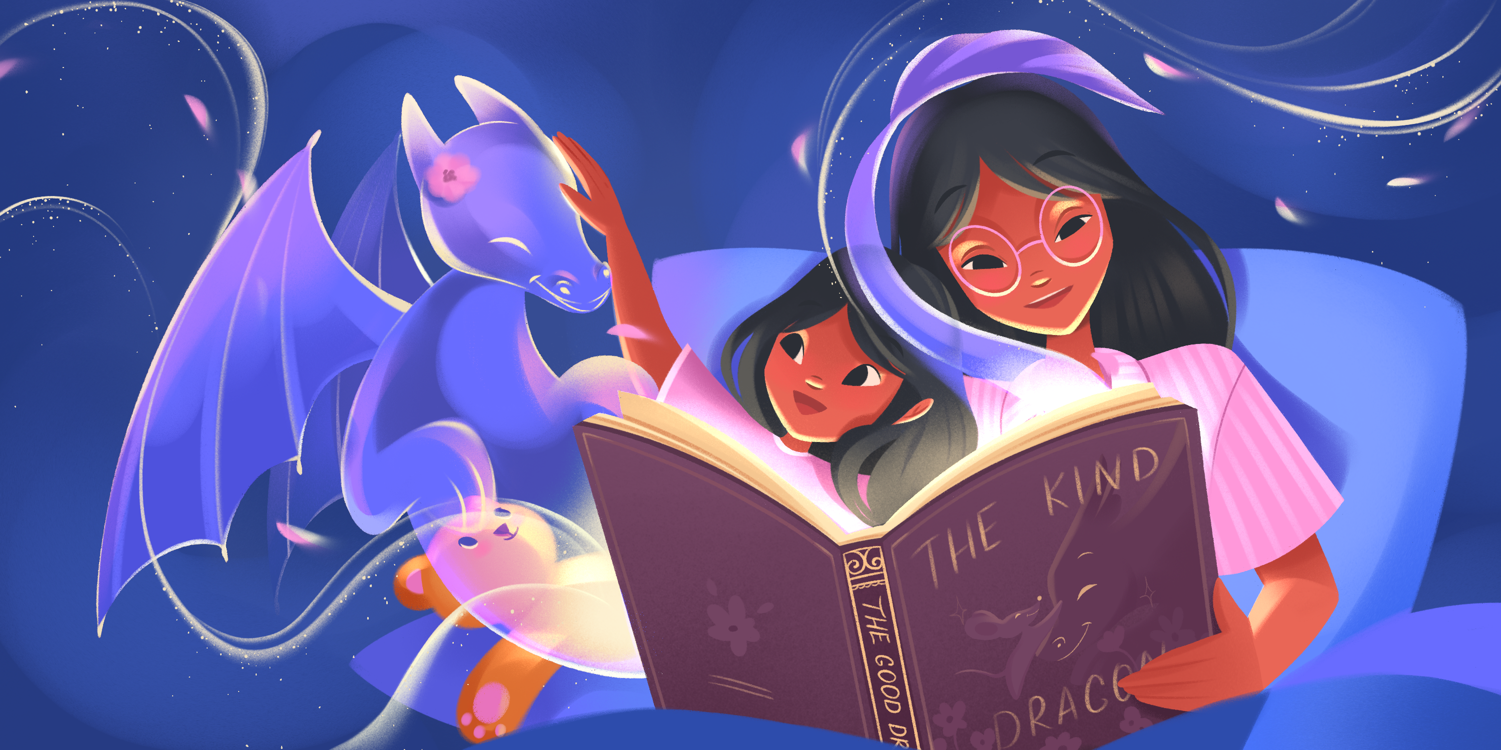 The Tale of the Kind Dragon. Children's illustration character design children art children book children book illustration childrens book childrens illustration daughter dragon dreamy illustration family happy family illustration kidlit kidlitart kids illustration magic mom mother picture book whimsical illustrations