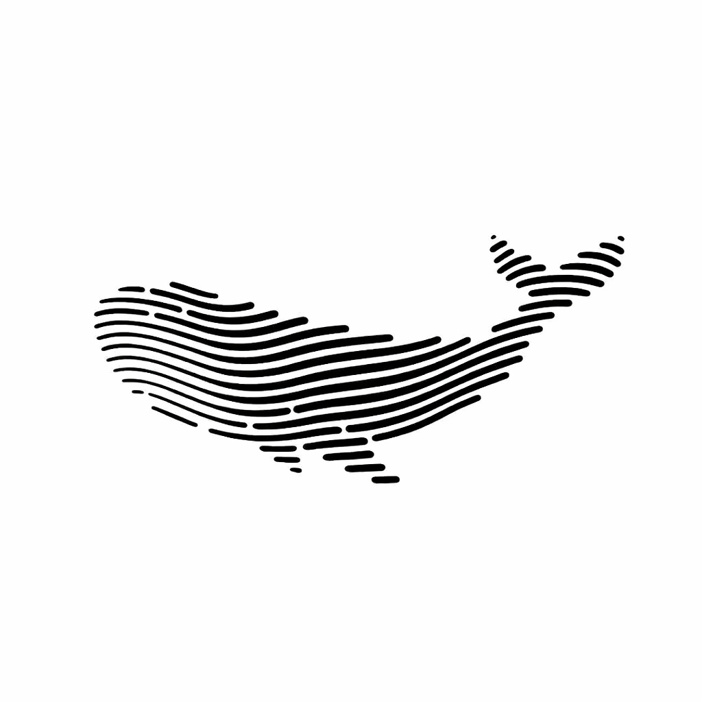 Whale logo design _available for sale 2026 abstract logo brand identity branding fish graphic design kids logo logos memorable minimalist modern ocean puzzle sea wave whale