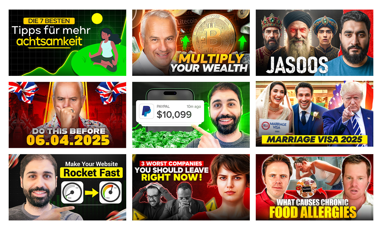 Example of I Will Create Catchy Youtube Thumbnail