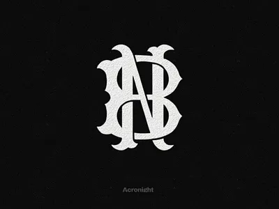 BN Custom Logo Monogram For Clothing Brand branding graphic design logo