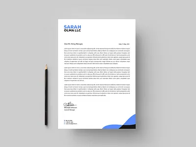 Simple Letterhead for my New Client, Letterhead Design a4 letterhead branding branding design branding identity company proposal corporate design creative design design designpark14 graphic design graphic designer letterhead letterhead design letterhead template logo ms word stationery stationery design visual identity word template