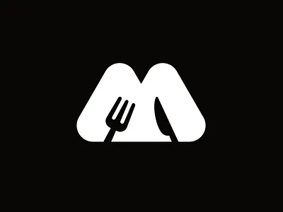 Logotipo Meza app branding cxatering food logo logotipo logotype mexico