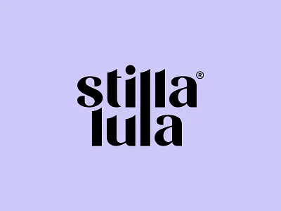 Stilla Lula - Logo Design elegant fun logo logotype luxury stilla wordmark