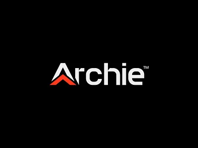 Archie - Logo Design archie architec architecture finance letter a letter a and up logo up up arrow wordmark logo