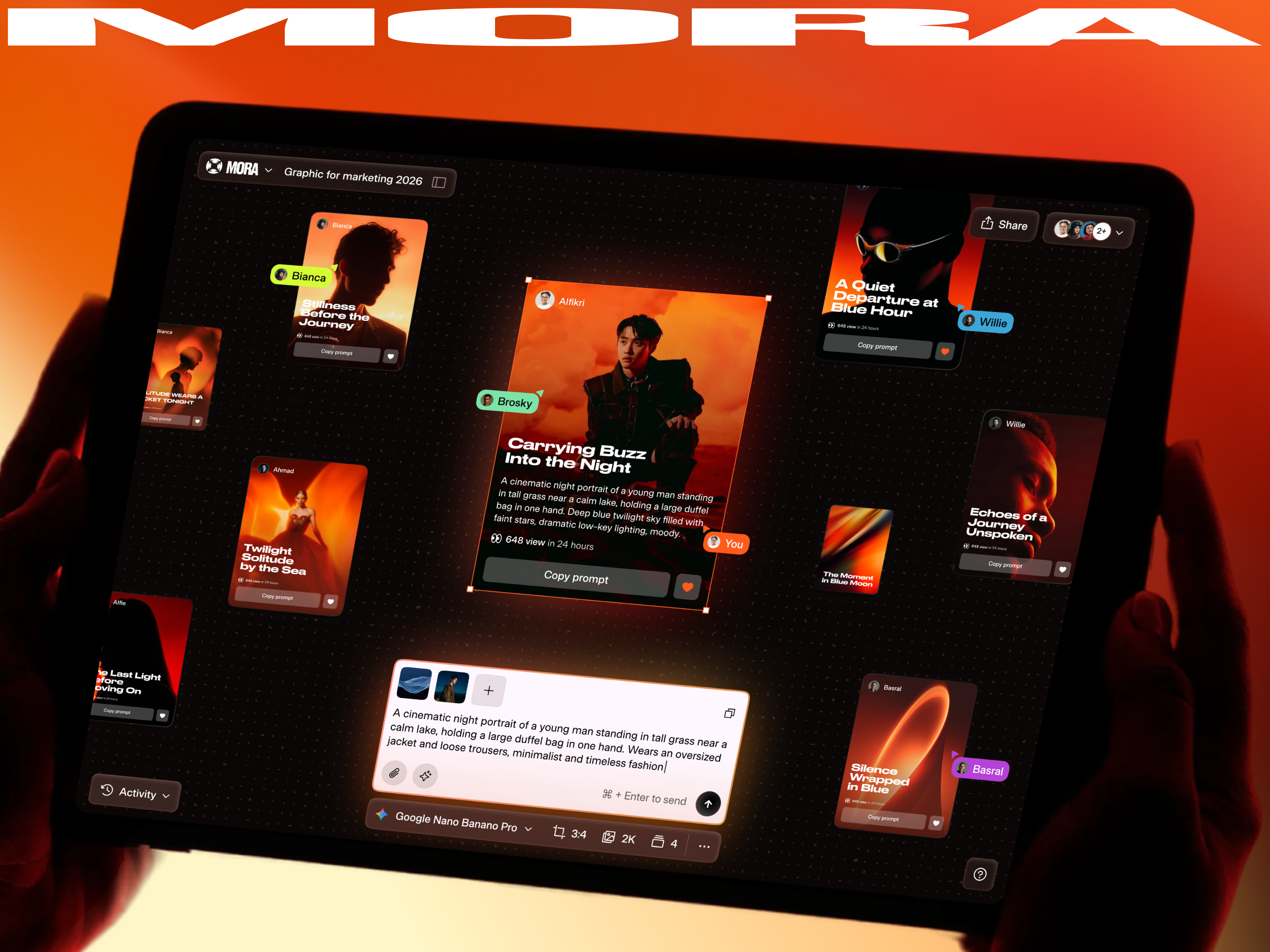 Example of MORA ⎻ AI Visual Creation