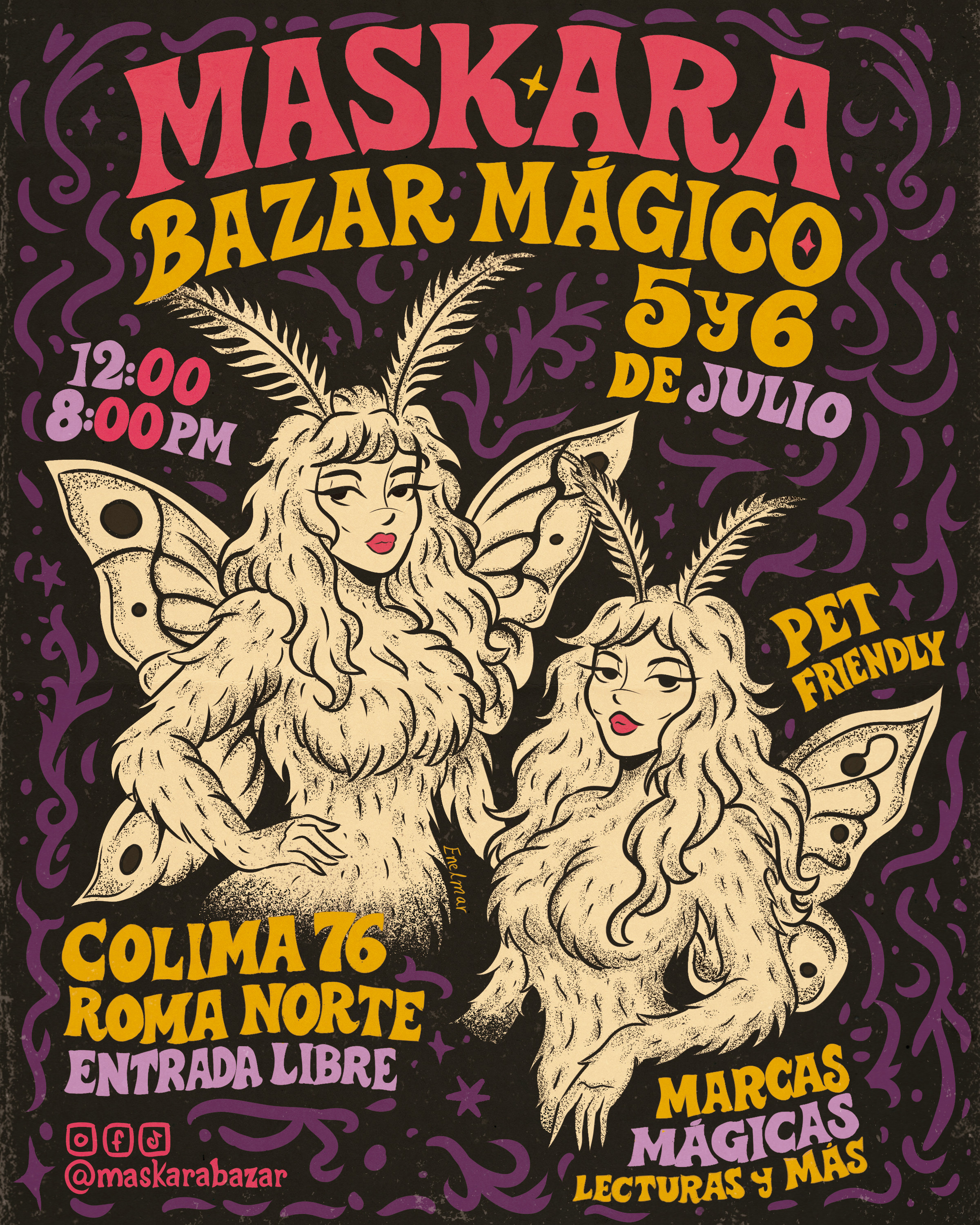 Illustrated Event Poster Design 2d illustration branding cartel design cartoon cartoon artist cartoon style character design design digital illustration editorial illustration horror art illustration letter design mascot poster art poster design poster event retro art vintage art