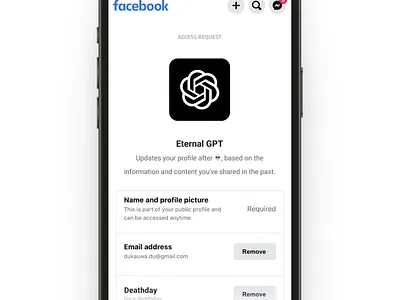 Eternal GPT app branding design figma illustration login logo ui ui design website