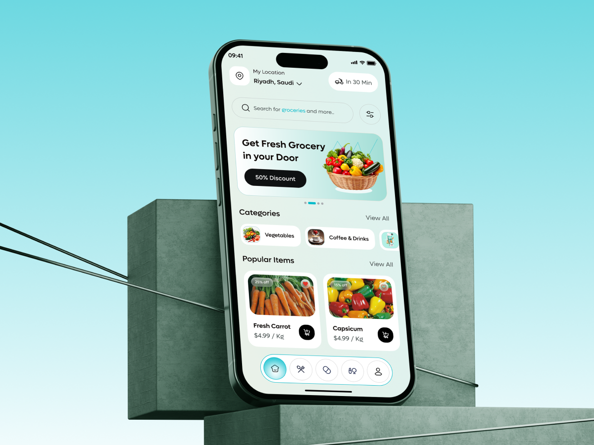 Food Delivery App UI android app app design app onboarding screen delivery app delivery tracking food and drink food app food delivery app ui food delivery application food ordering app ios app mobile mobile app restaurant app design search and filter ui ui design ux