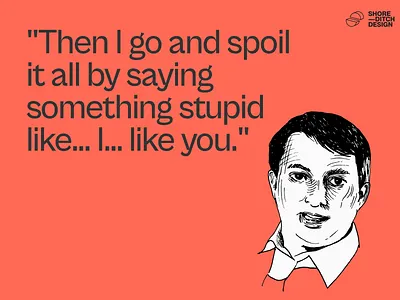 Happy Valentine's Day from Shoreditch Design to you app branding design drawing graphic design illustration inktober logo peepshow sketchbook website