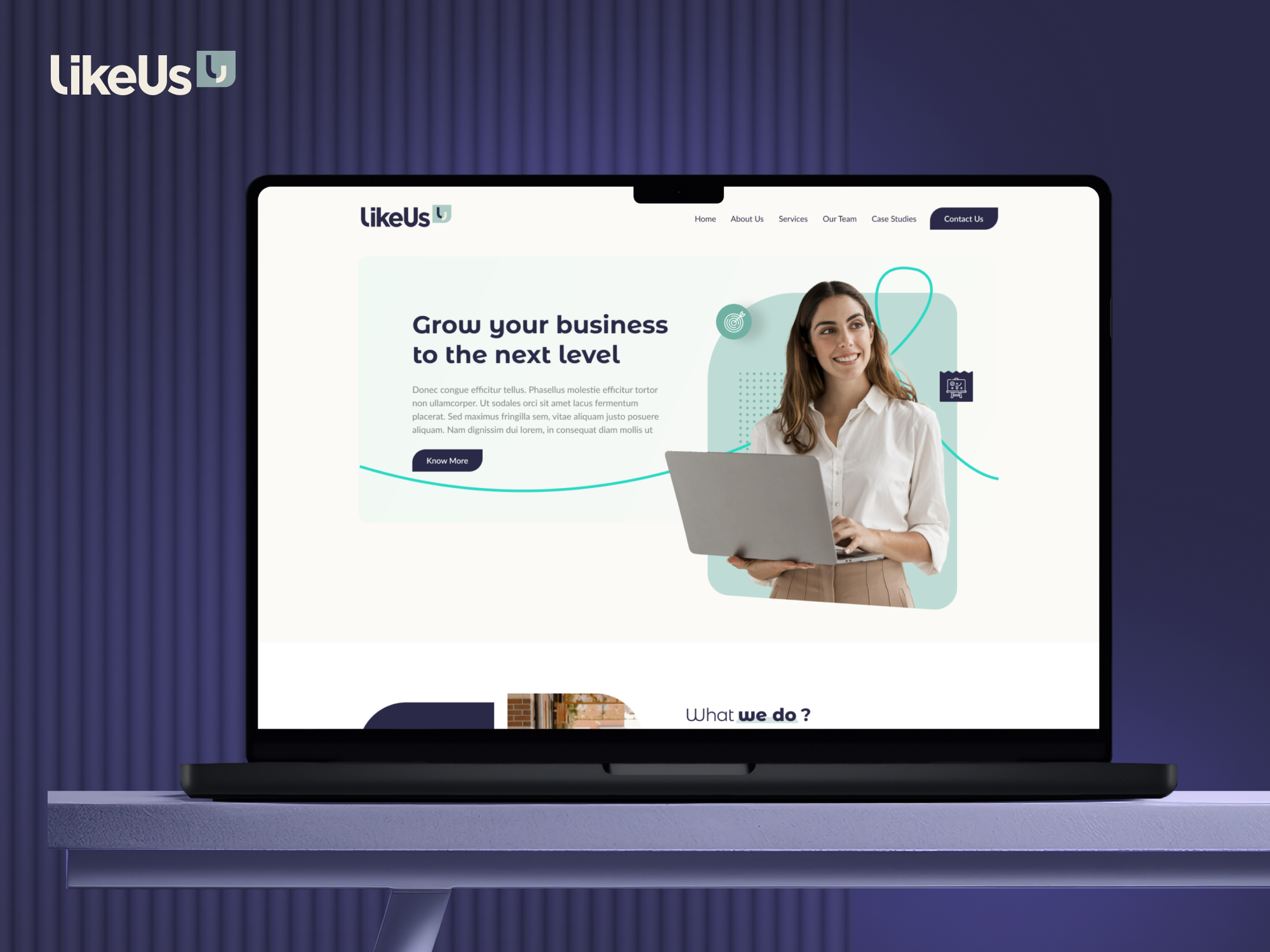 Example of Get "Custom Web & Saas UI/UX Design 