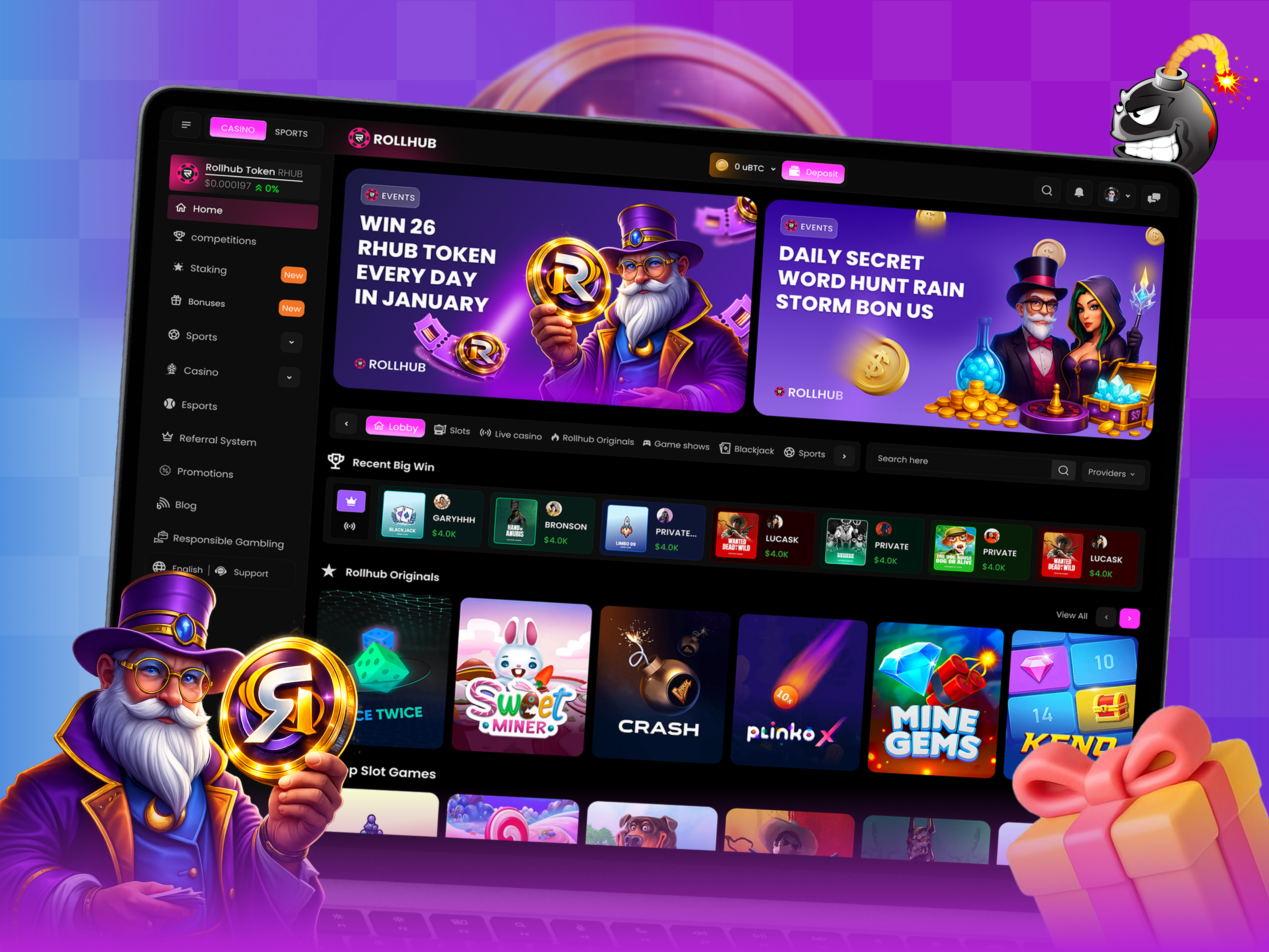 Example of Casino design