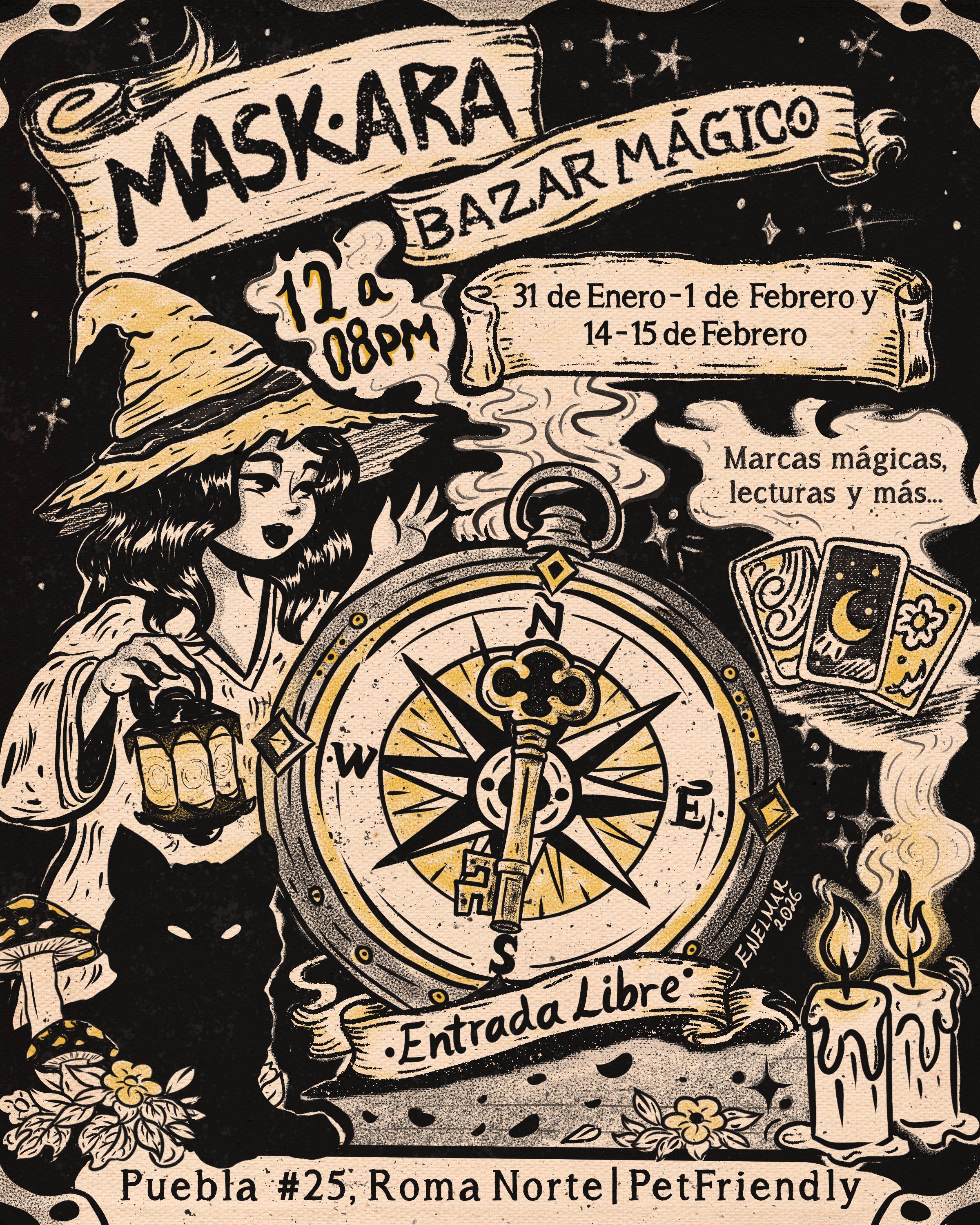 Example of Event Poster / Flyer Illustration