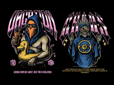 VACATION CHAOS MERCHANDISE availaabledesign available bestdesign branding customwork design designforsell graphic design illustration ui