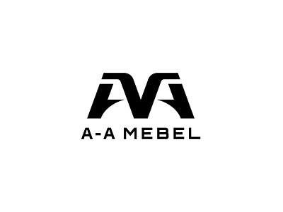 A-A MEBEL adobe illustrator branding graphic design inkscape logo logo create logo creation logo design logodesign minimalistic minimalistic design vector logo