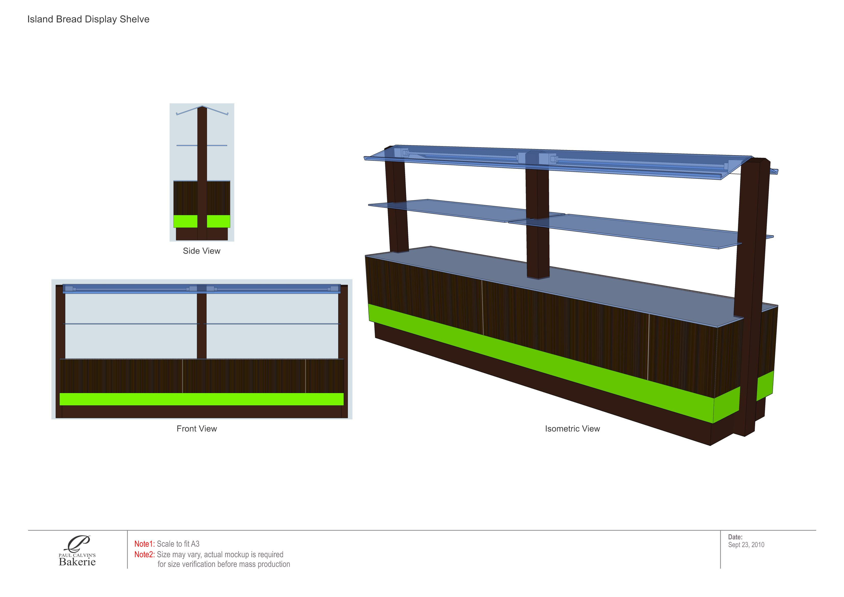 Example of Flagship Kiosk Design Package