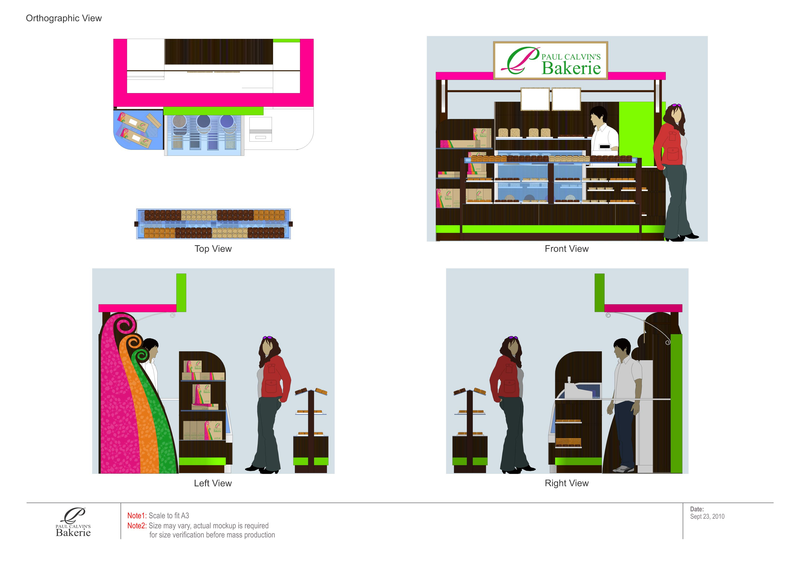 Example of Flagship Kiosk Design Package