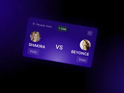 🥇 Contest Leaderboard: Top singers battle board card contest dark election favorite favourite futuristic gradient leader leaderboard live mode neon purple section sing vote