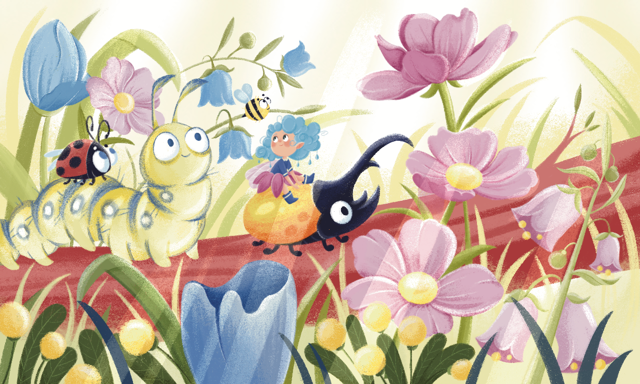 Example of Custom Illustration In A Whimsical Style