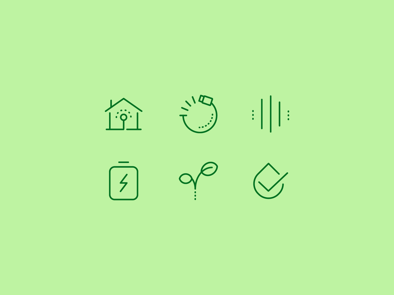 Eco life eco ecology icon line art set vector