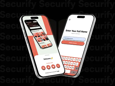 Securify App · Seamless Onboarding branding productdesign shot ui ux