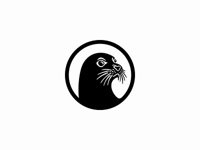 Seal Head In Circle Logo animal branding circle cute design icon illustration logo marine mark nature seal vector wildlife zoo