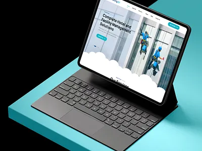 MarketingJU - Hotel Management Website branding bussiness clean company design facade cleaning facility management graphic design hotel housekeeping hotel management landing page logo management marketing ju modern special cleaning uiux vector webflow