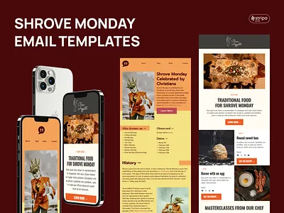 Shrove Monday Email Design design email email builder email campaign email design email marketing email newsletter email templates html email newsletter stripo email ux design web design