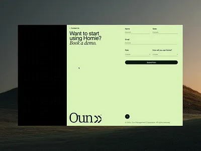 OUN Homes animation branding graphic design motion graphics ui web webdesgin
