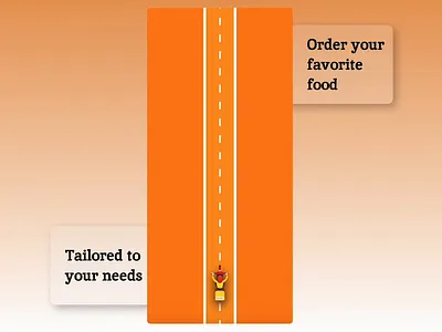 Delivery App Splash Animation delivery driver login logistics mobile application onboarding splash