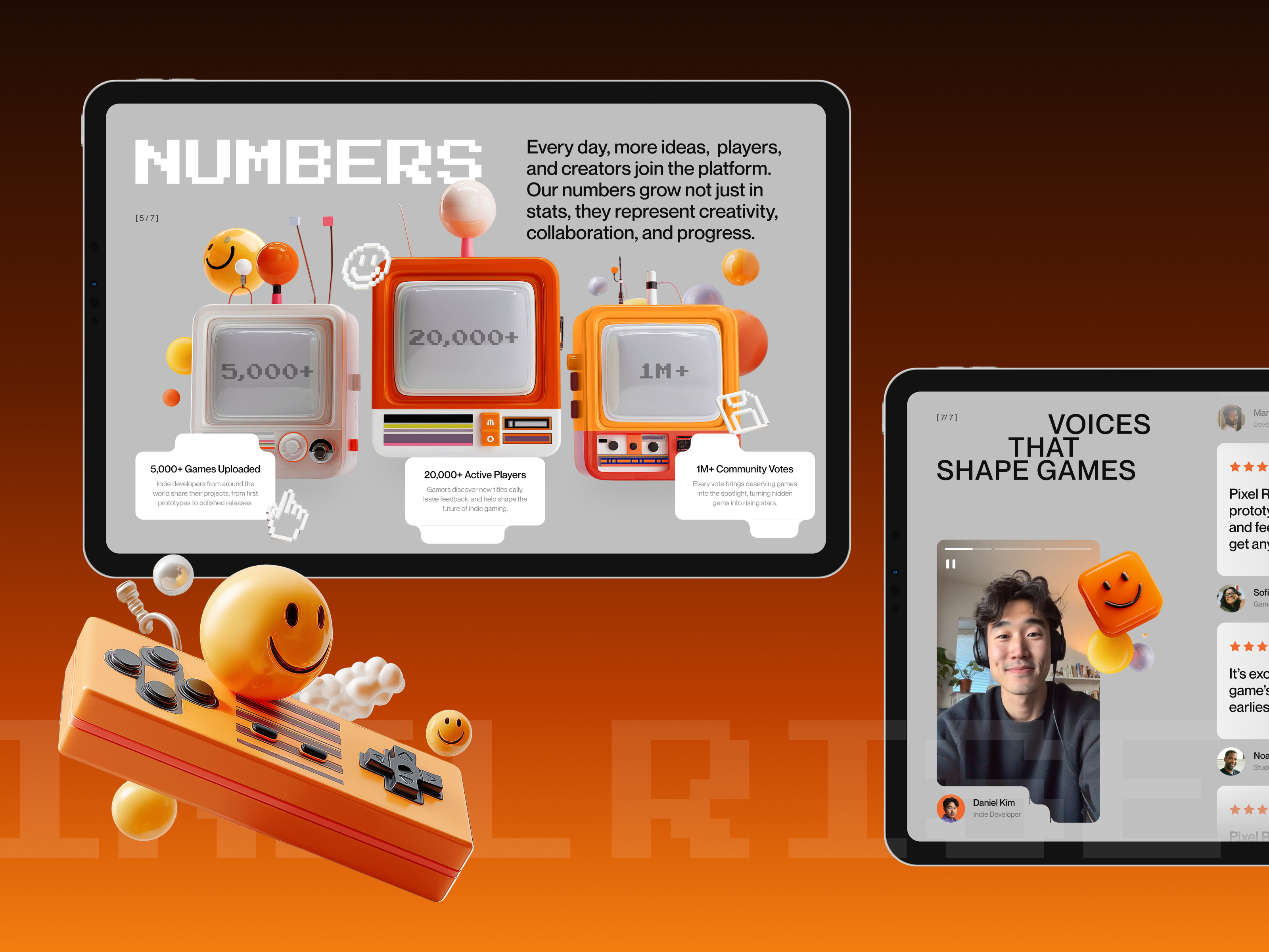 UI-UX for Creative Gaming Platform design interface platform product service startup ui uiux ux web website