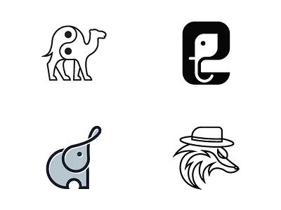 Modern Animal Logos | Logo Exploration abstract mark animal logo brand identity branding creative logo logo design minimal logo modern logo symbol design vector logo