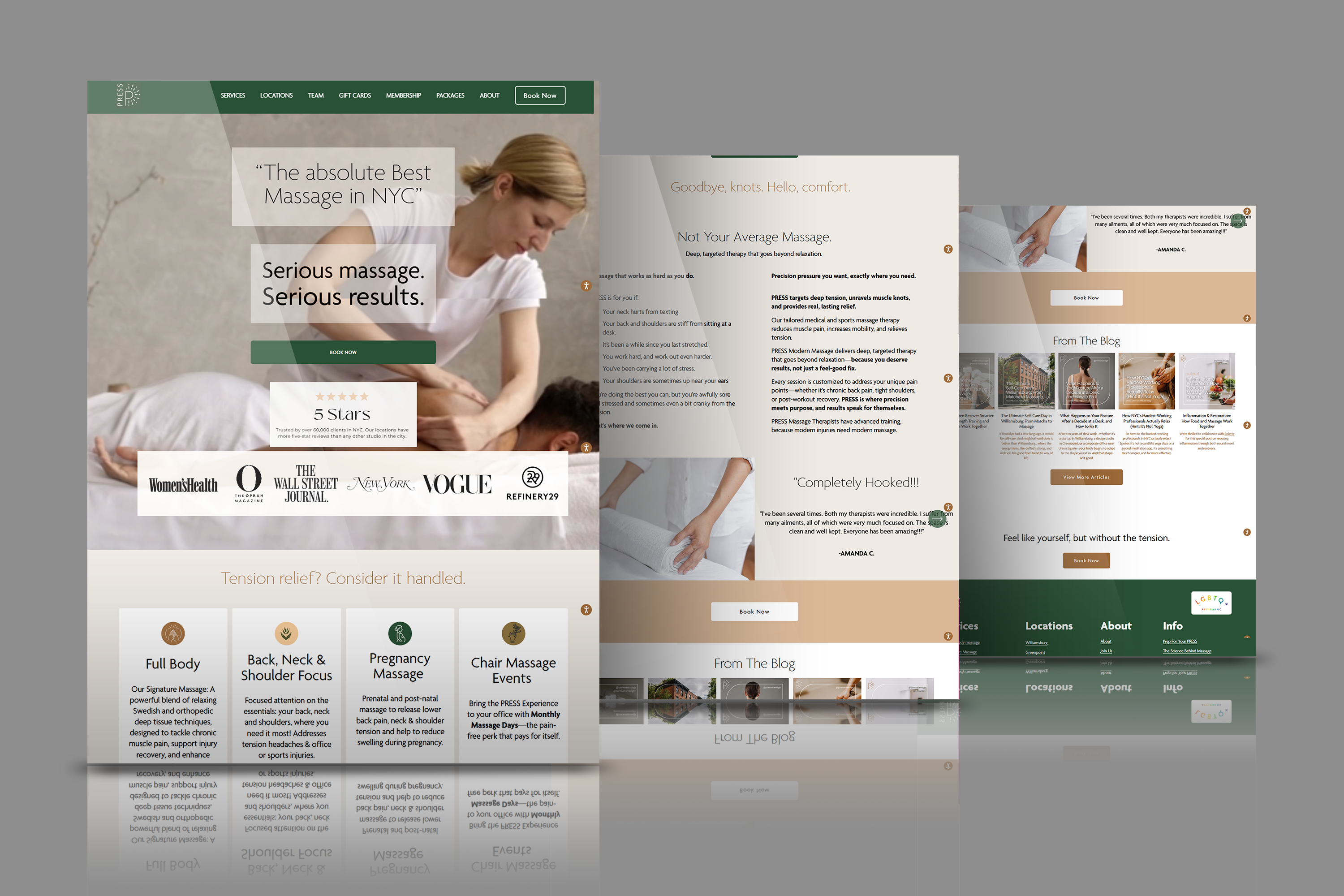 Example of Wix Website / Redesign / Seo