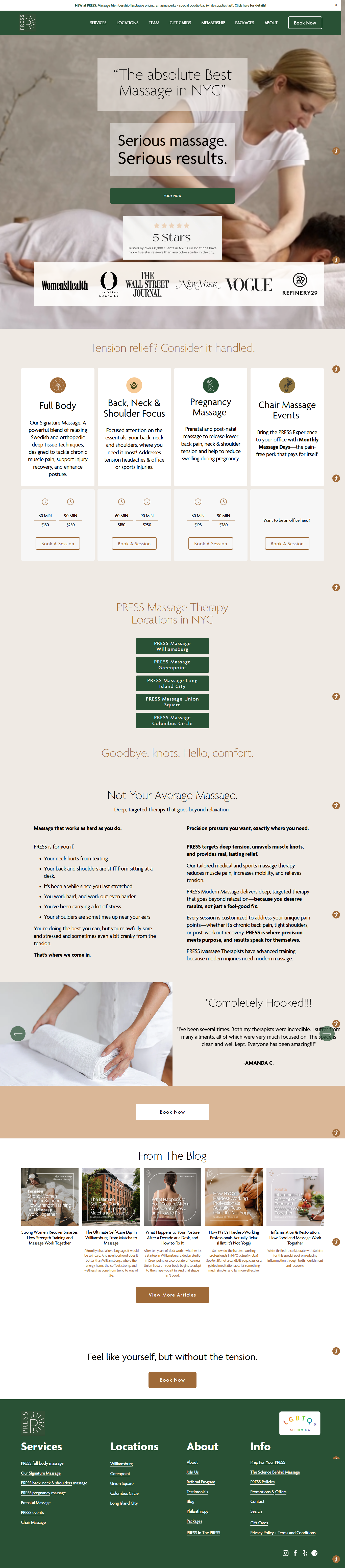 Example of Wix Website / Redesign / Seo